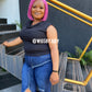 Pink Bob wig, Closure wig Nano twist