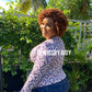 Copper colour short kinky Closure twist wig