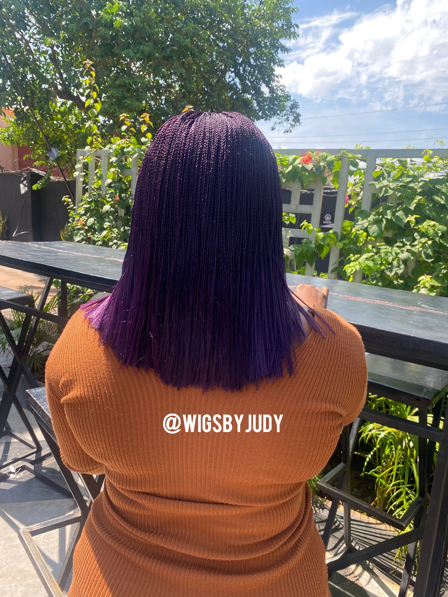 Sleek Bob wig, Closure wig Nano twist